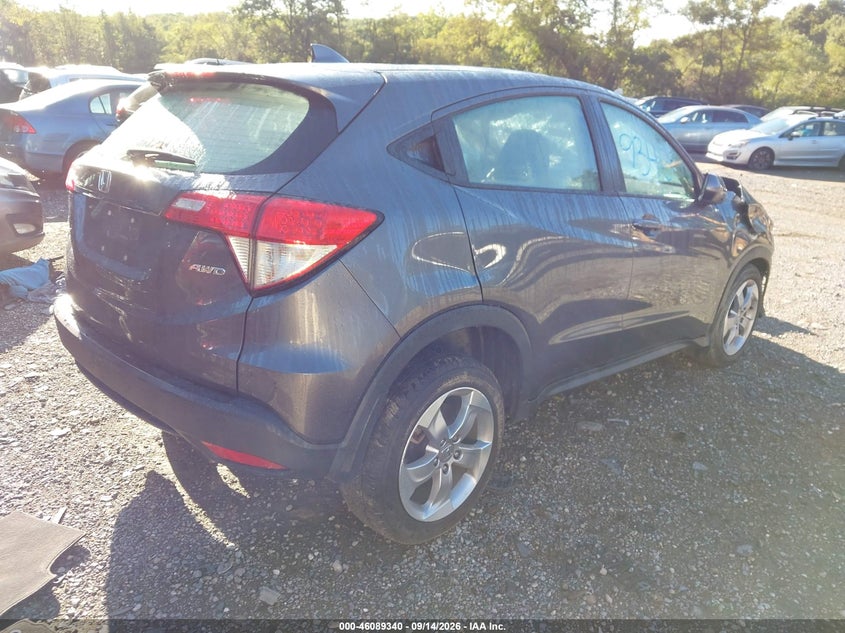 Vin: 3czru6h31nm762961, lot: 46588947, honda hr-v awd lx 20224