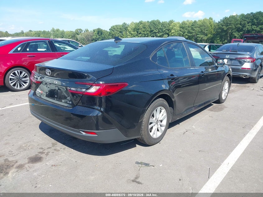 Vin: 4t1daack4su528200, lot: 46588977, toyota camry le 20254