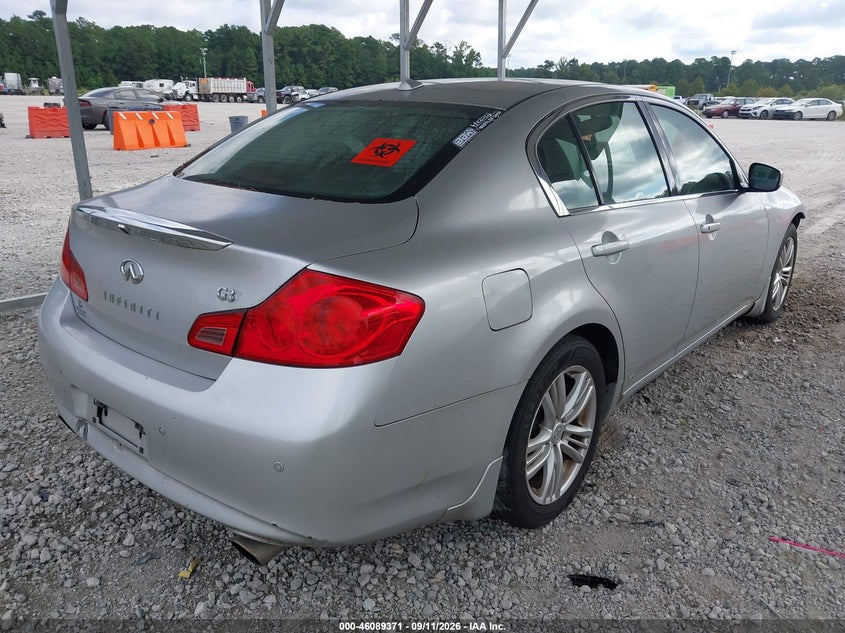 Vin: jn1cv6ap6am403975, lot: 46588978, infiniti g37 journey 20104