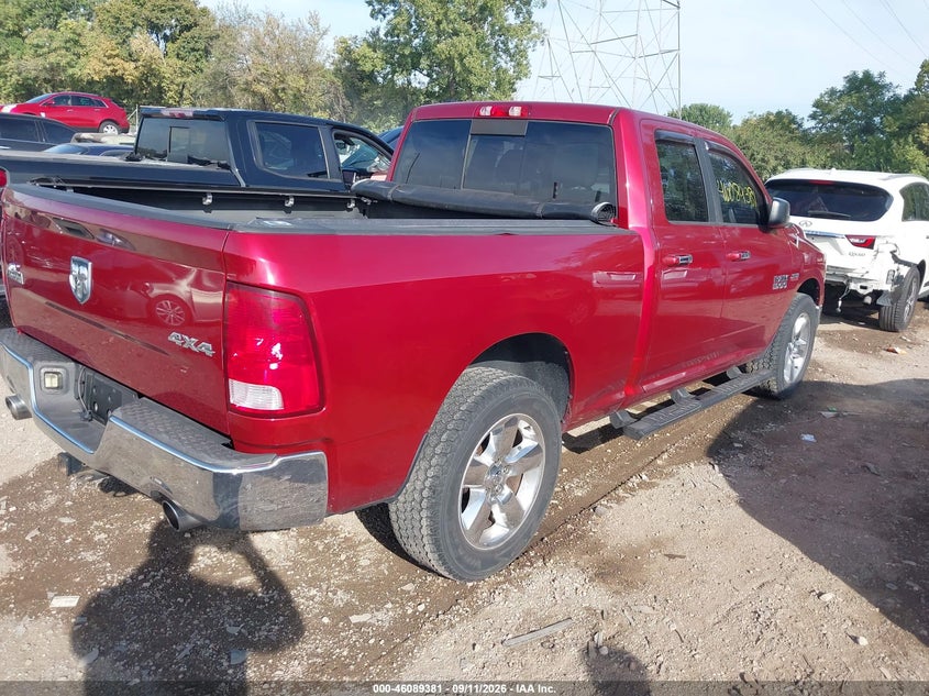 Vin: 1c6rr7gt8es481074, lot: 46588988, ram 1500 big horn 20144
