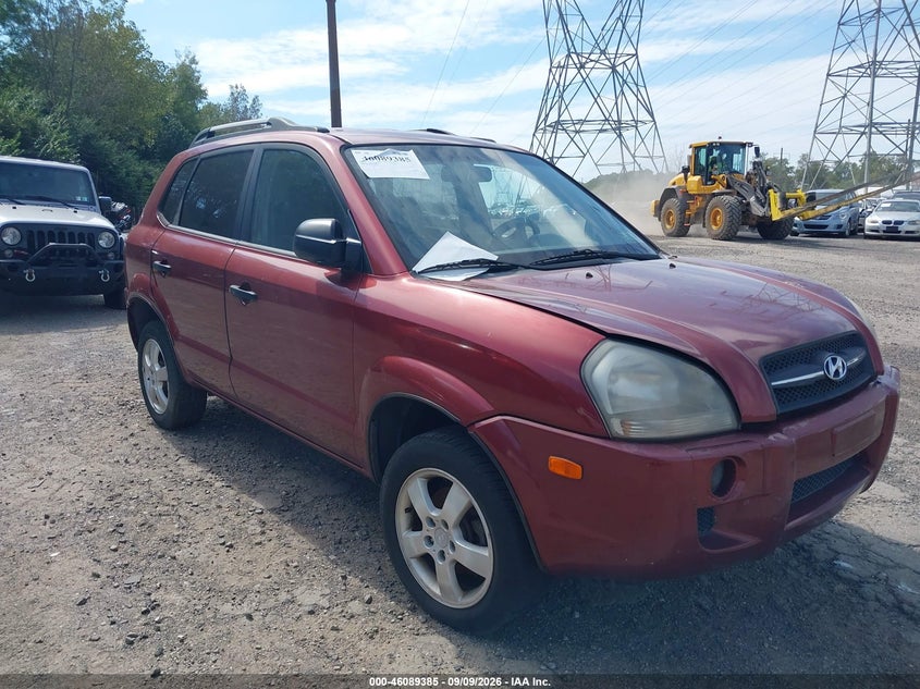 2007 HYUNDAI TUCSON auction photo 1