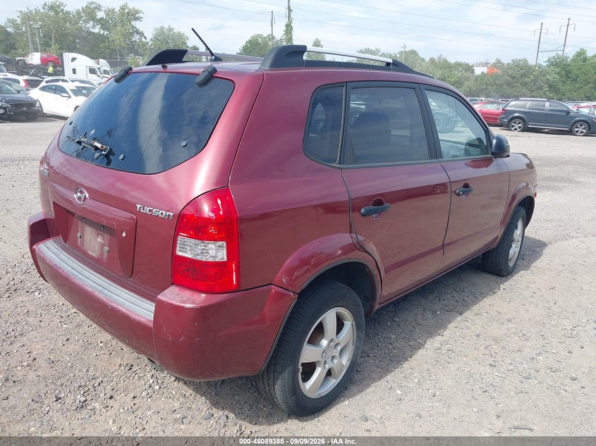 2007 HYUNDAI TUCSON auction photo 4