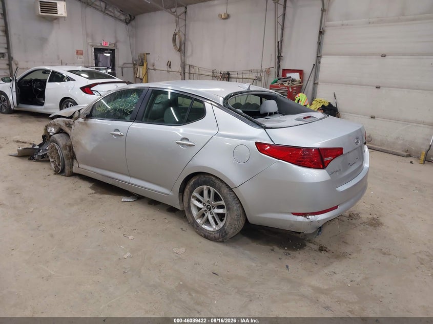 Vin: knagm4a75b5175787, lot: 46589029, kia optima lx 20113