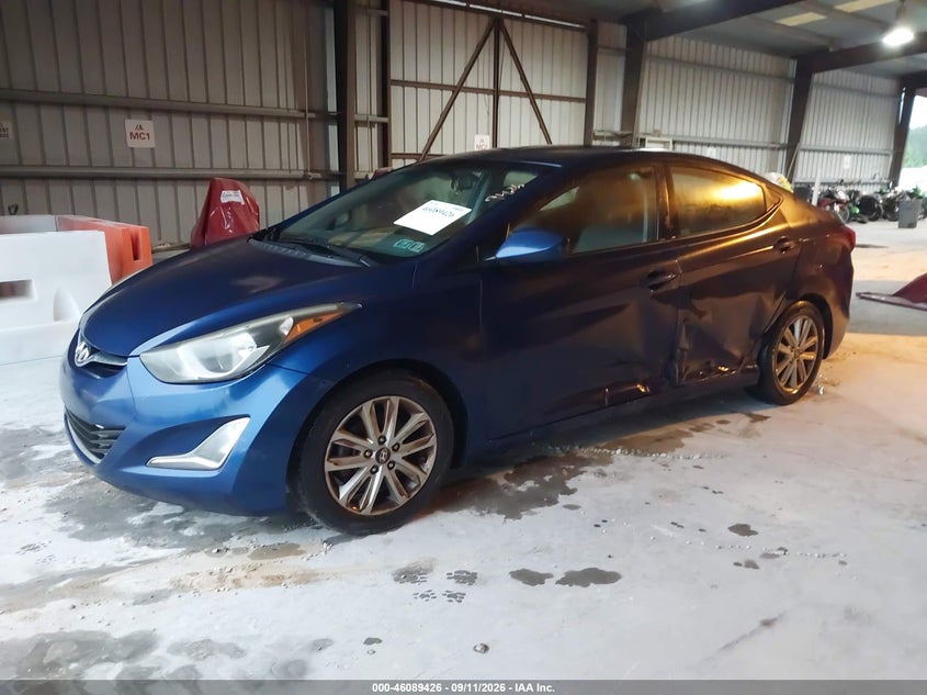 2016 HYUNDAI ELANTRA auction photo 2