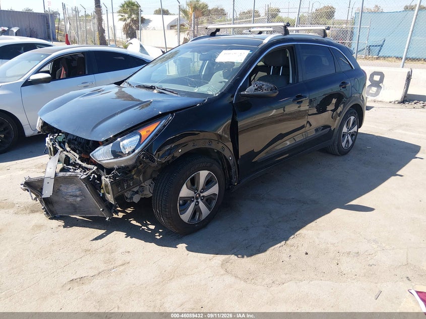 Vin: kndcb3lc4h5059081, lot: 46589039, kia niro lx 20172