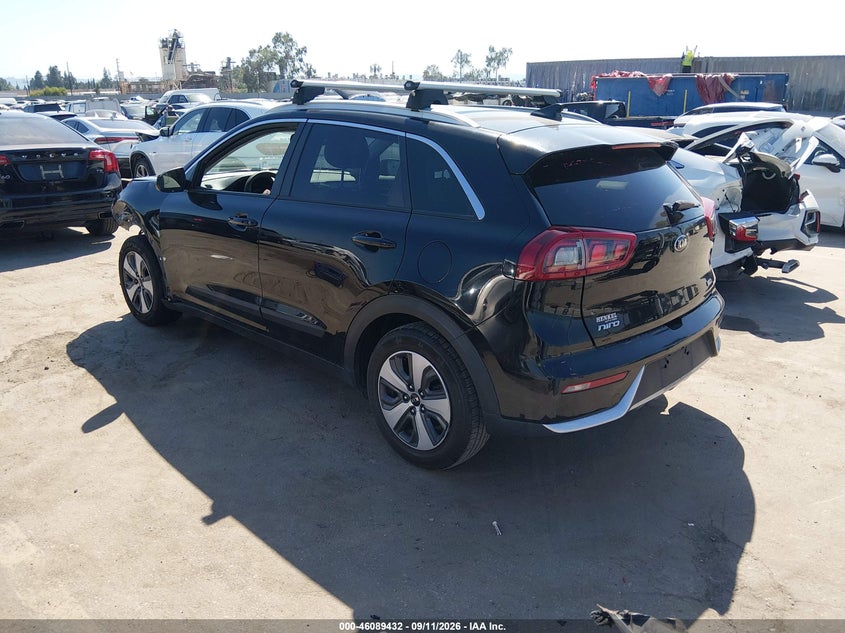 Vin: kndcb3lc4h5059081, lot: 46589039, kia niro lx 20173