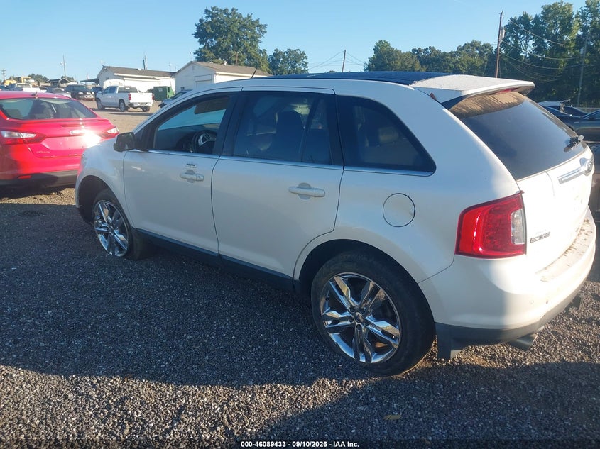 Vin: 2fmdk4kc0cba40605, lot: 46589040, ford edge limited 20123
