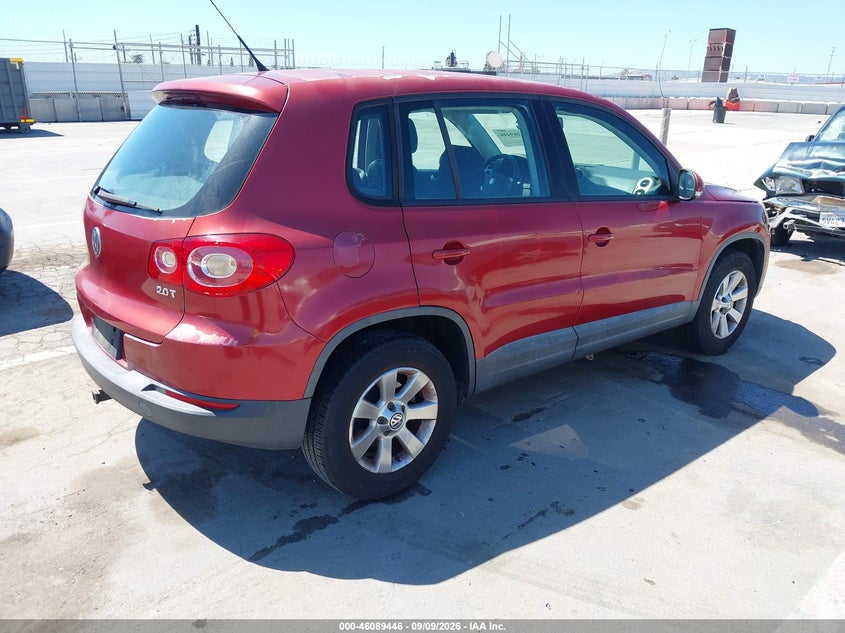 2009 VOLKSWAGEN TIGUAN auction photo 4