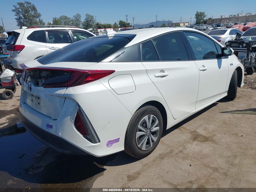 Vin: jtdkarfp4k3116186, lot: 46589071, toyota prius prime premium 20194