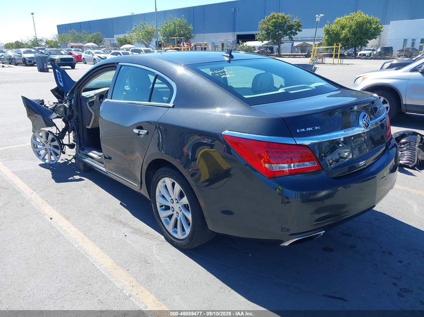 Vin: 1g4gb5g31ef101344, lot: 46589084, buick lacrosse leather group 20143