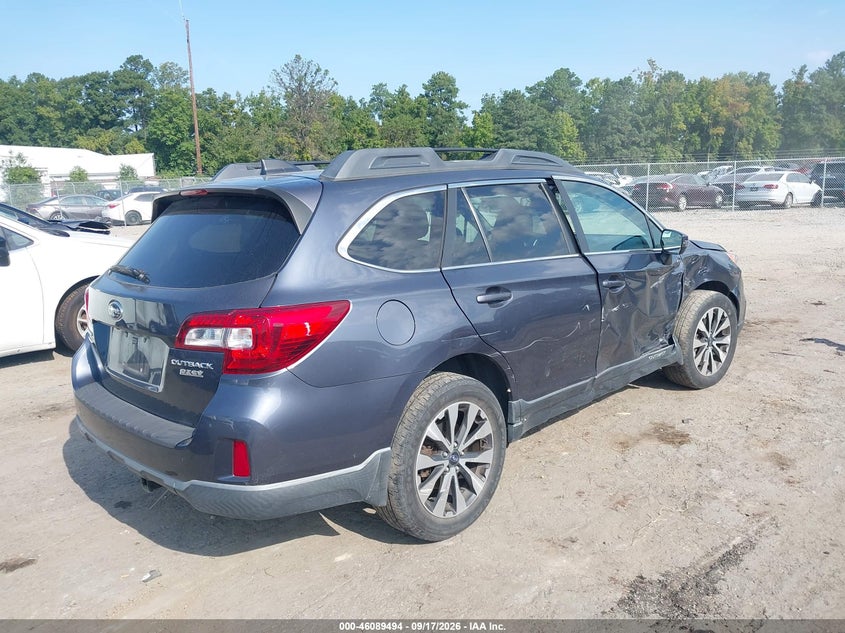 Vin: 4s4bsakc8h3301248, lot: 46589101, subaru outback 2.5i limited 20174