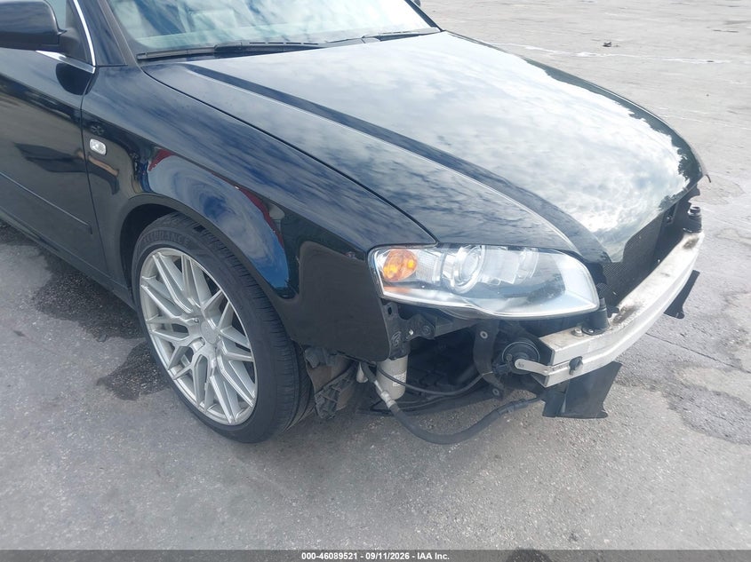 AUDI A4 2008 VIN WAUDH78E38A082117