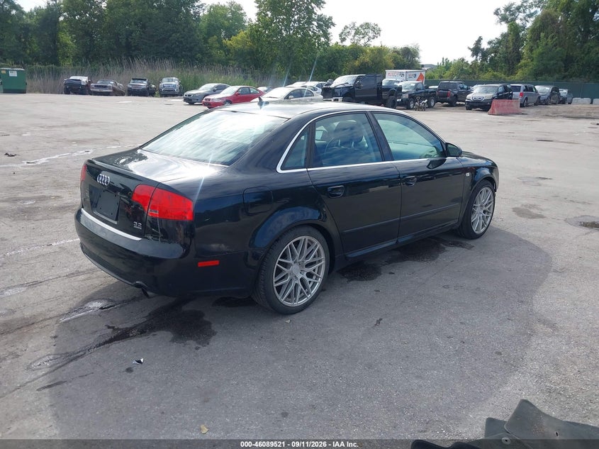 AUDI A4 2008 VIN WAUDH78E38A082117
