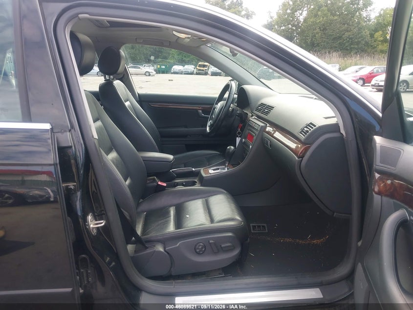 AUDI A4 2008 VIN WAUDH78E38A082117