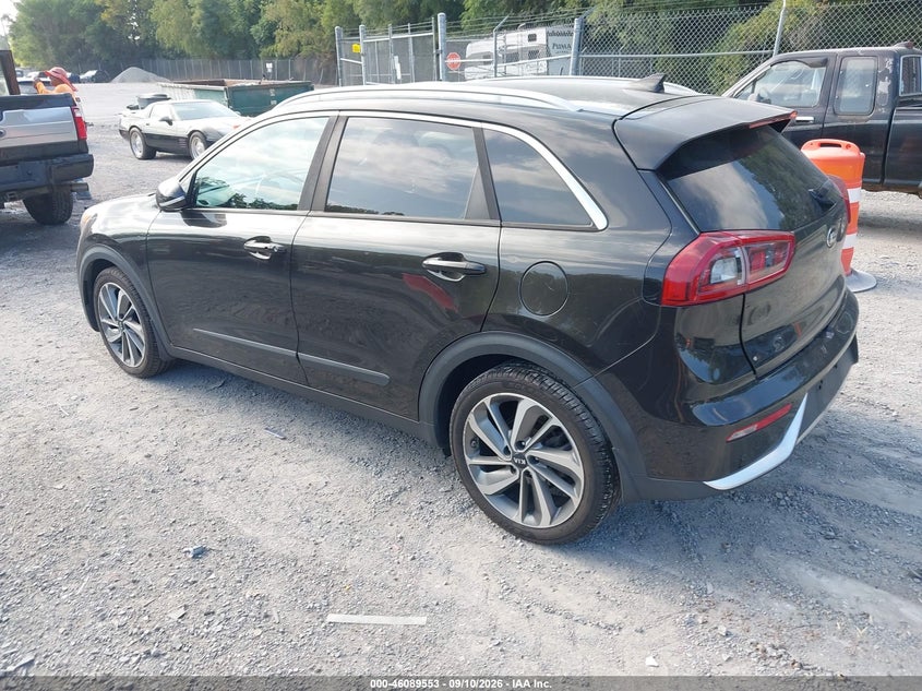 Vin: kndce3lcxh5082615, lot: 46589160, kia niro touring 20173