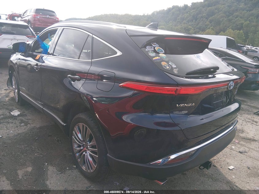 Vin: jteaaaah9mj025342, lot: 46589181, toyota venza xle 20213