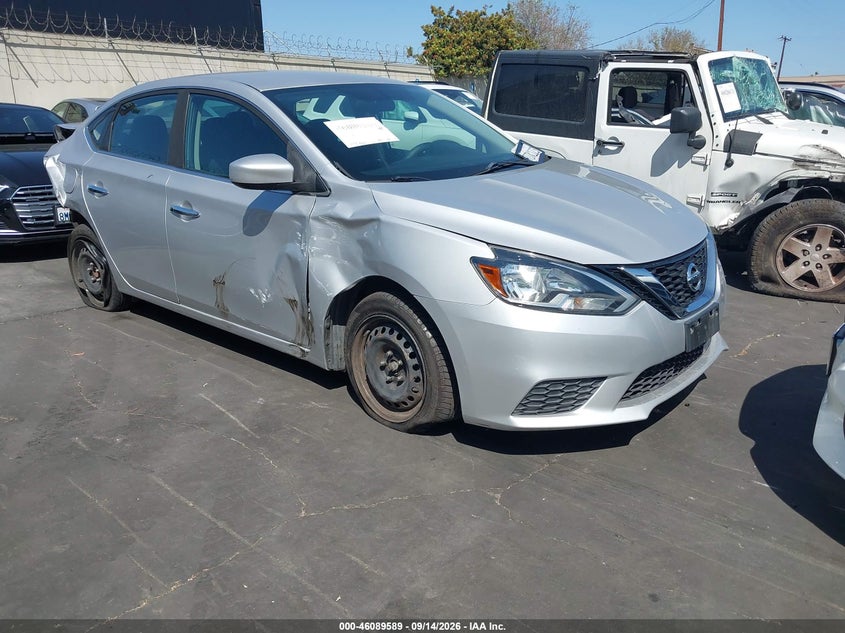 Vin: 3n1ab7apxjy255428, lot: 46589196, nissan sentra s 2018 img_1