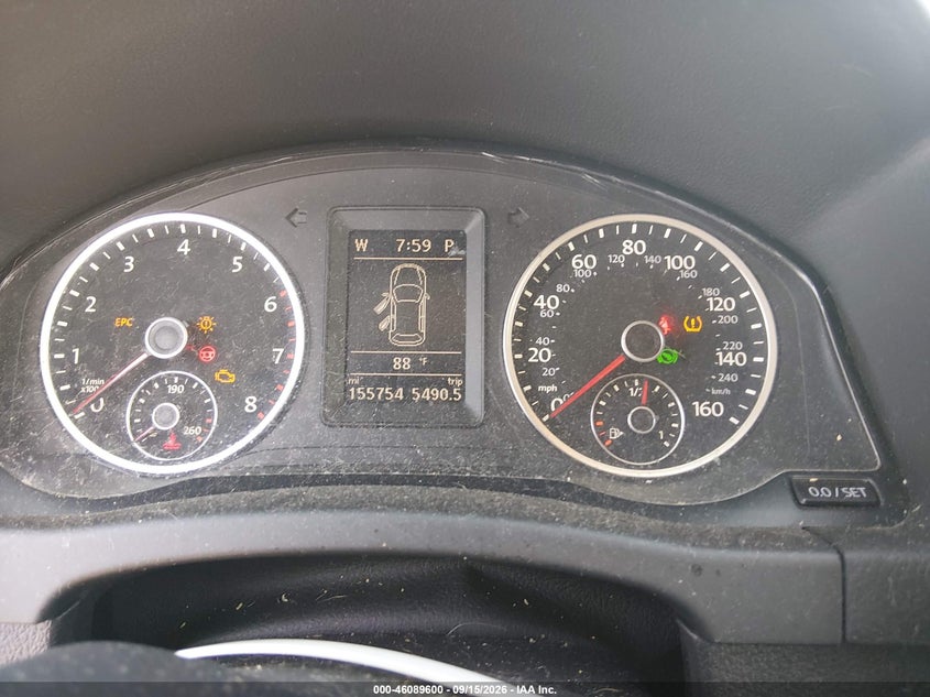 VOLKSWAGEN TIGUAN 2014 VIN WVGAV3AX0EW572785