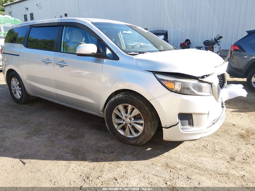 Vin: kndmb5c11h6233696, lot: 46589223, kia sedona lx 2017 img_1