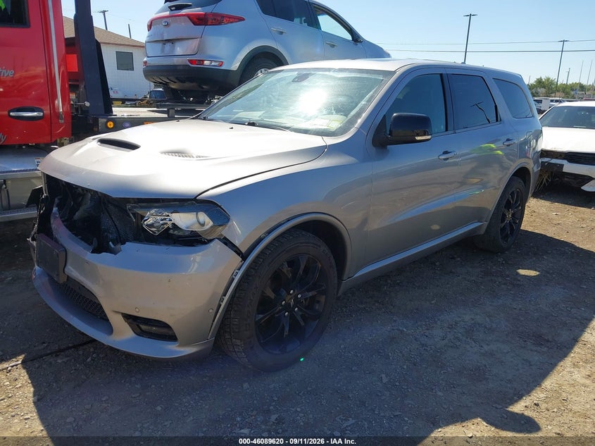 Vin: 1c4sdjct3kc811964, lot: 46589227, dodge durango r/t 20192