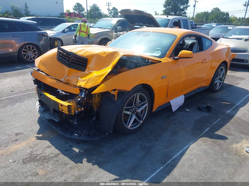 Vin: 1fa6p8cf2t5409571, lot: 46589230, ford mustang gt fastback 20262
