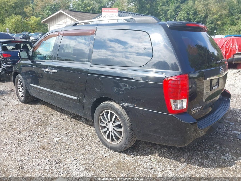 Vin: kndmh4c74c6423417, lot: 46589234, kia sedona ex 20123