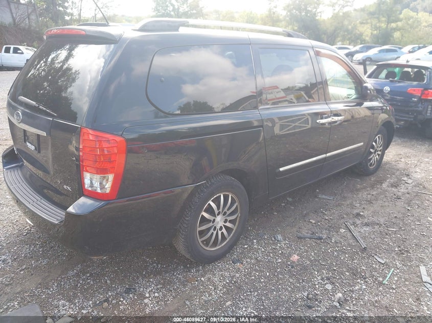 Vin: kndmh4c74c6423417, lot: 46589234, kia sedona ex 20124