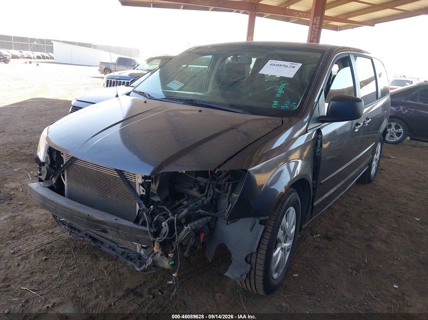 Vin: 2c4rdgbg9gr397318, lot: 46589235, dodge grand caravan se 20162