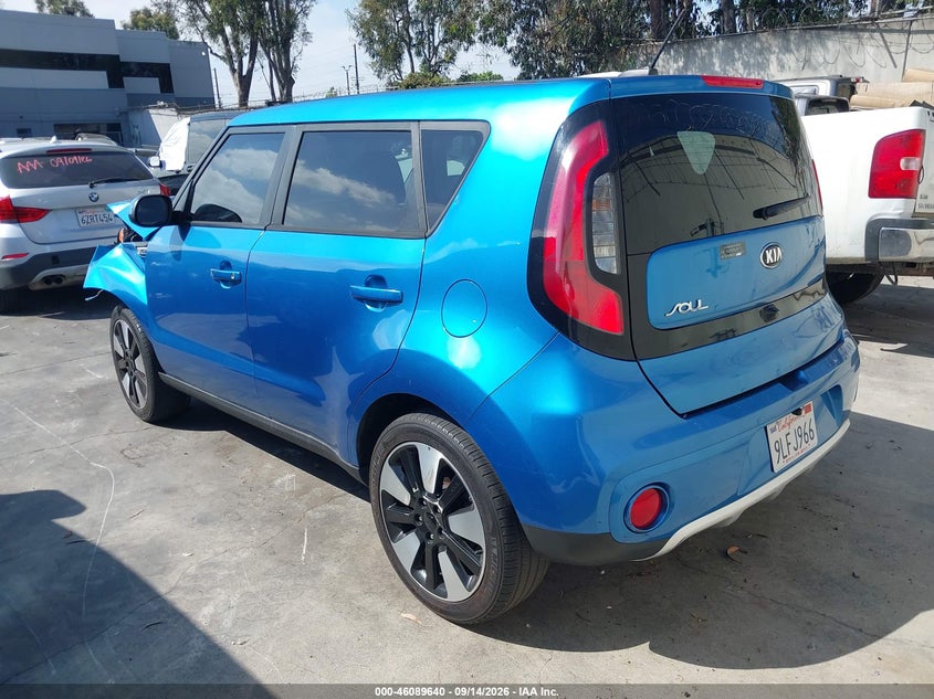 Vin: kndjp3a53h7459991, lot: 46589247, kia soul + 20173