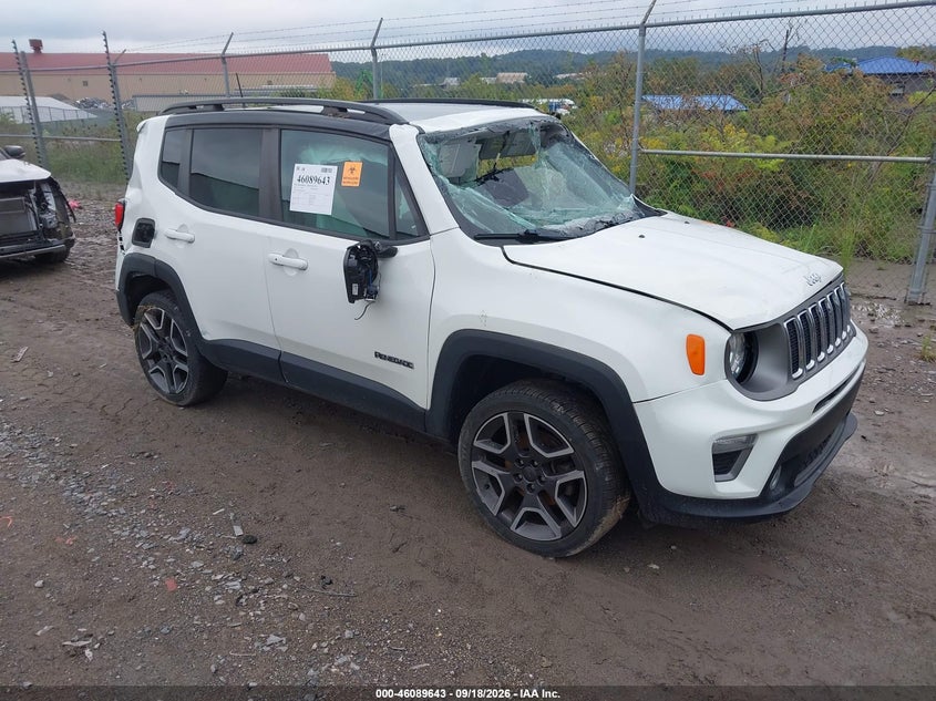 Vin: zacnjbd1xkpj91244, lot: 46589251, jeep renegade limited 4x4 2019 img_1