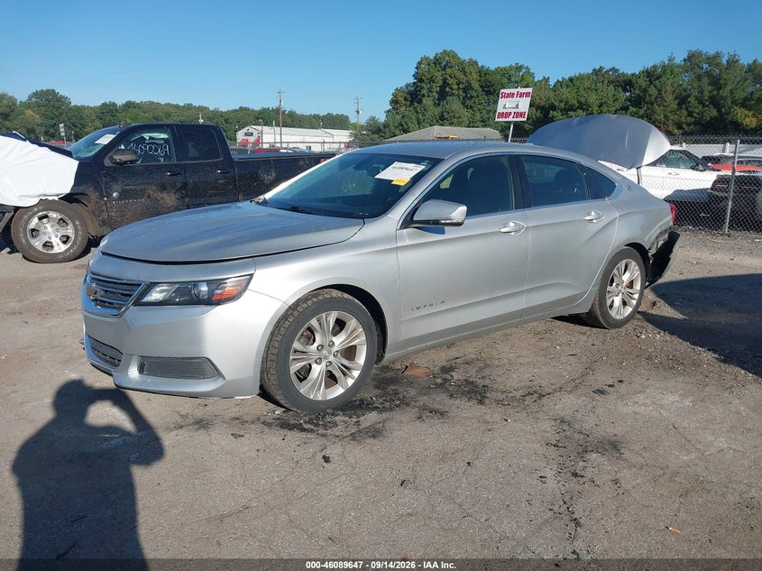 Vin: 1g1115slxfu136717, lot: 46589254, chevrolet impala 1lt 20152
