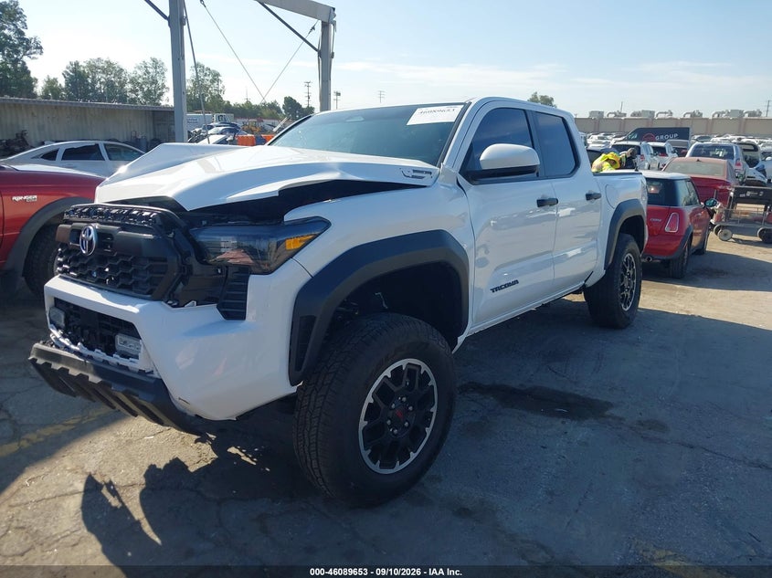 Vin: 3tylc5ln5st022587, lot: 46589261, toyota tacoma hybrid trd off road 20252