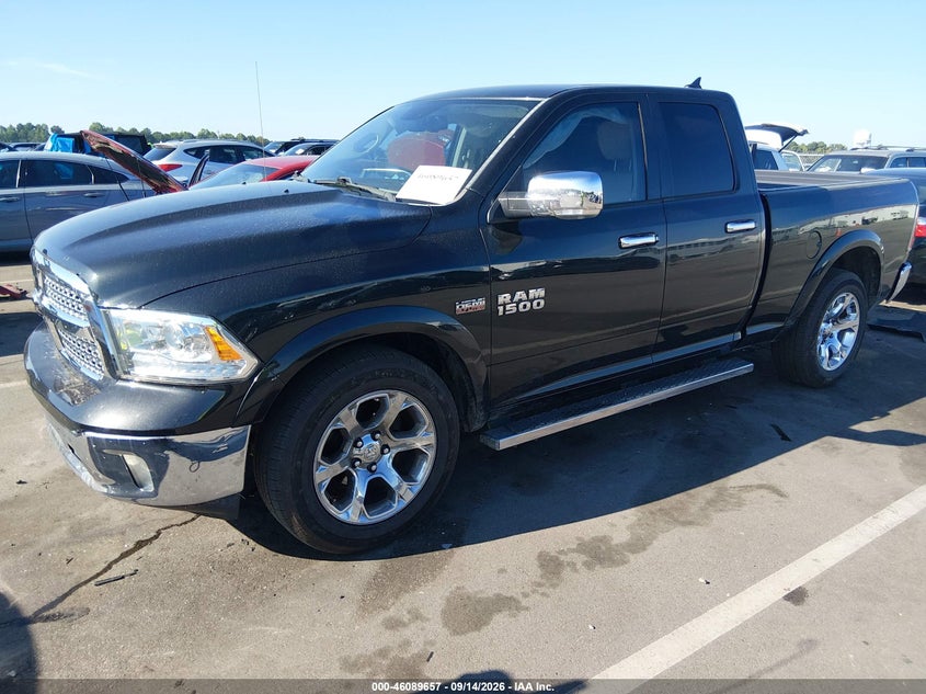 Vin: 1c6rr7jt9js118169, lot: 46589264, ram 1500 laramie  4x4 6'4 box 20182
