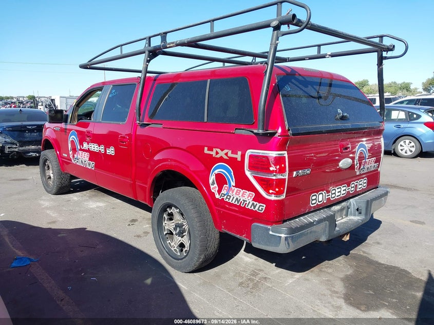Vin: 1ftfw1et5bfd11523, lot: 46589280, ford f-150 lariat 20113