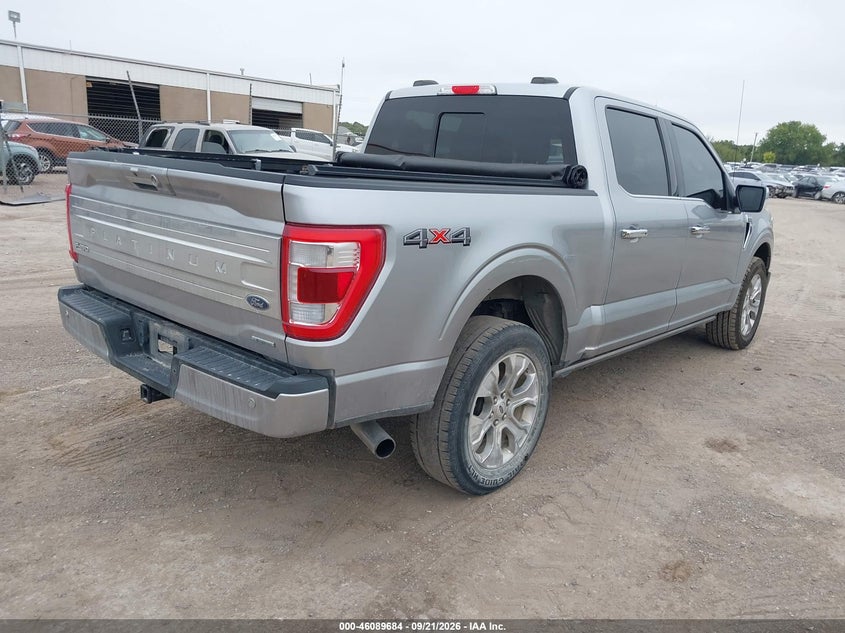 Vin: 1ftfw1e8xmfb01322, lot: 46589291, ford f-150 platinum 20214