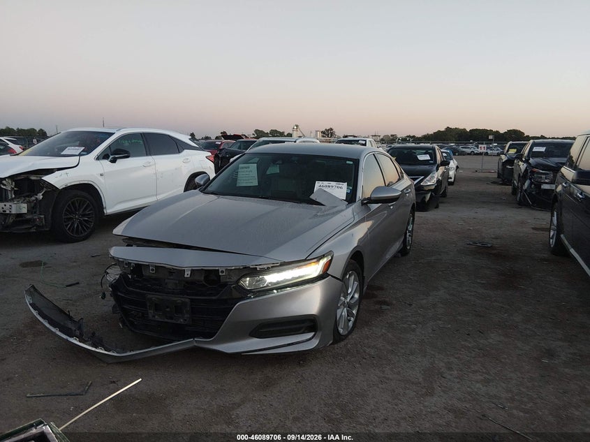 Vin: 1hgcv1f19ja084644, lot: 46589313, honda accord lx 20182