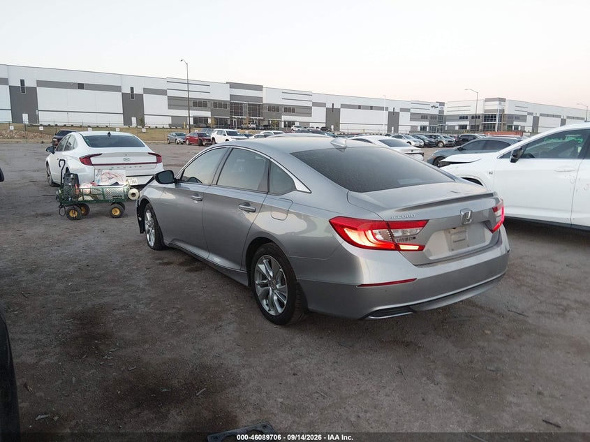 Vin: 1hgcv1f19ja084644, lot: 46589313, honda accord lx 20183