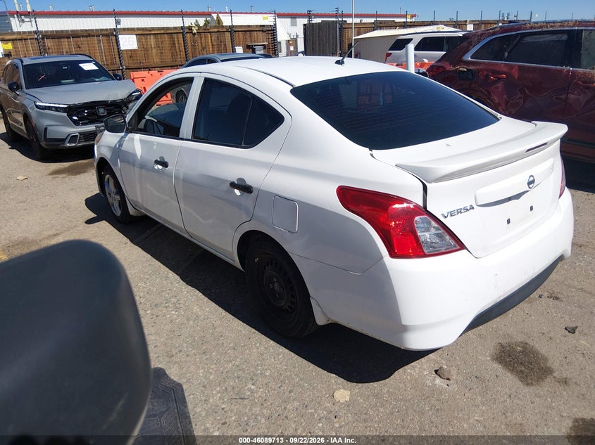 Vin: 3n1cn7ap8kl875127, lot: 46589320, nissan versa 1.6 s+ 20193
