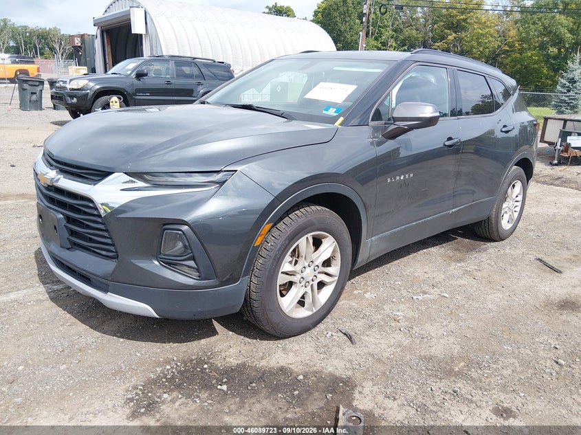 Vin: 3gnkbhr44ls634438, lot: 46589330, chevrolet blazer awd 2lt 20202