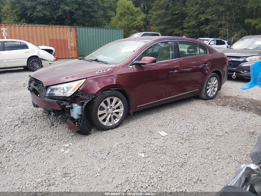 Vin: 1g4gb5gr1ef248672, lot: 46589331, buick lacrosse leather group 20142