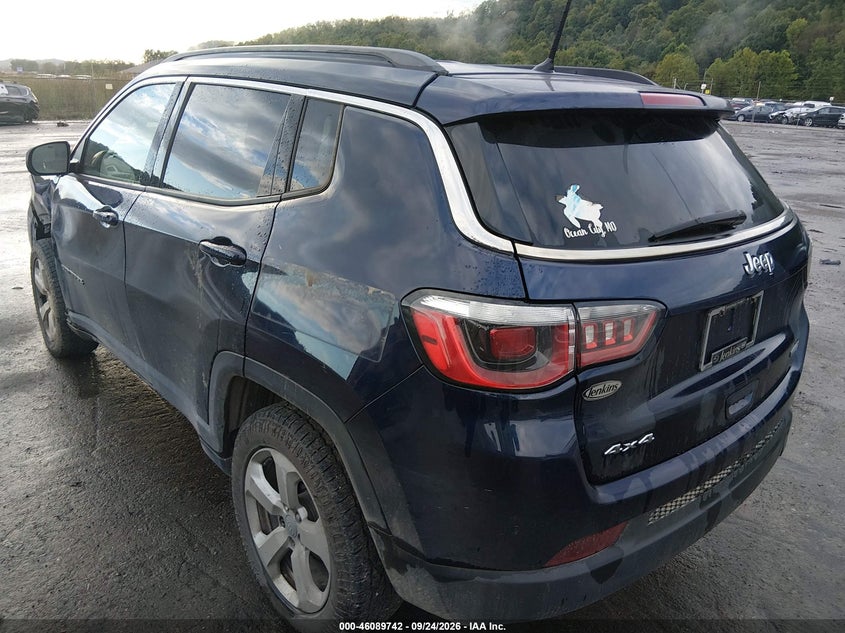 Vin: 3c4njdbb4ht692903, lot: 46589349, jeep new compass latitude 4x4 20173