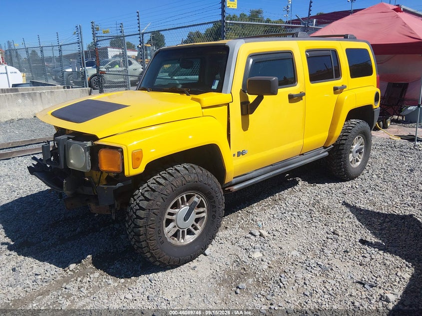 2006 Hummer H3, Front End, IAAI, VIN 5GTDN136268102198 — photo 2