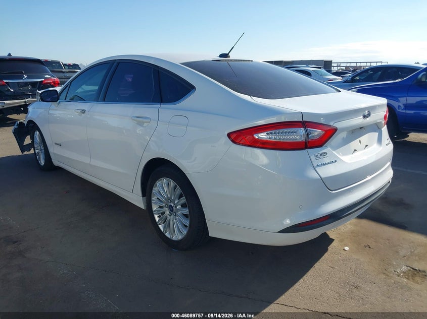 Vin: 3fa6p0lu8dr237366, lot: 46589364, ford fusion hybrid se 20133