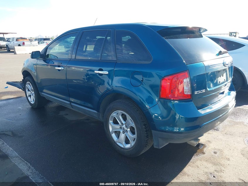 Vin: 2fmdk3jc8bbb21622, lot: 46589394, ford edge sel 20113