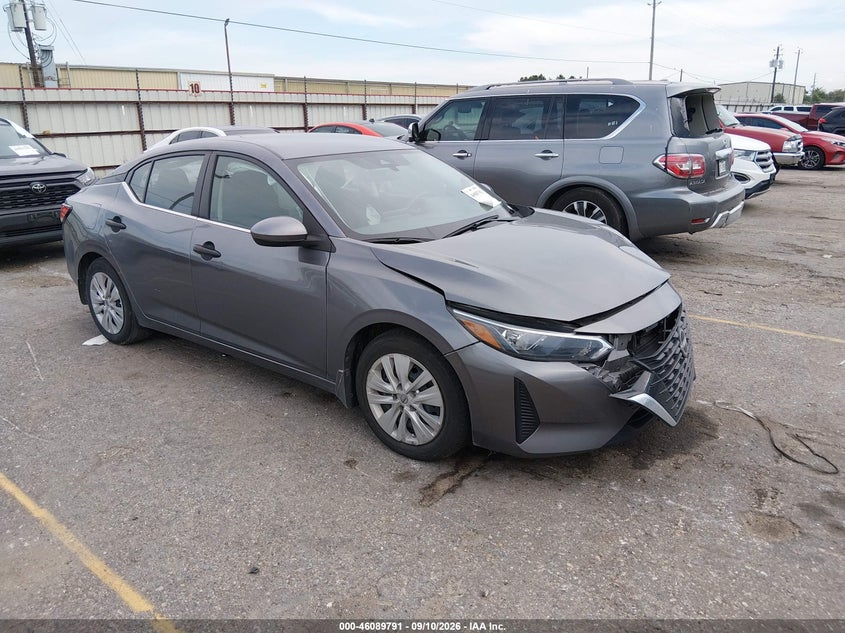 Vin: 3n1ab8bv6ry336747, lot: 46589398, nissan sentra s xtronic cvt 2024 img_1