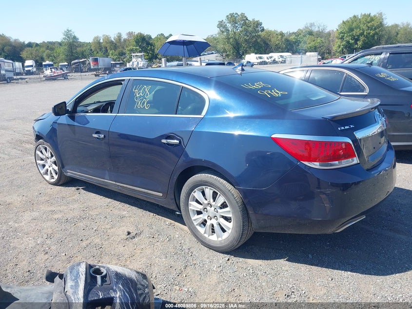 Vin: 1g4ge5ed8bf151737, lot: 46589413, buick lacrosse cxs 20113