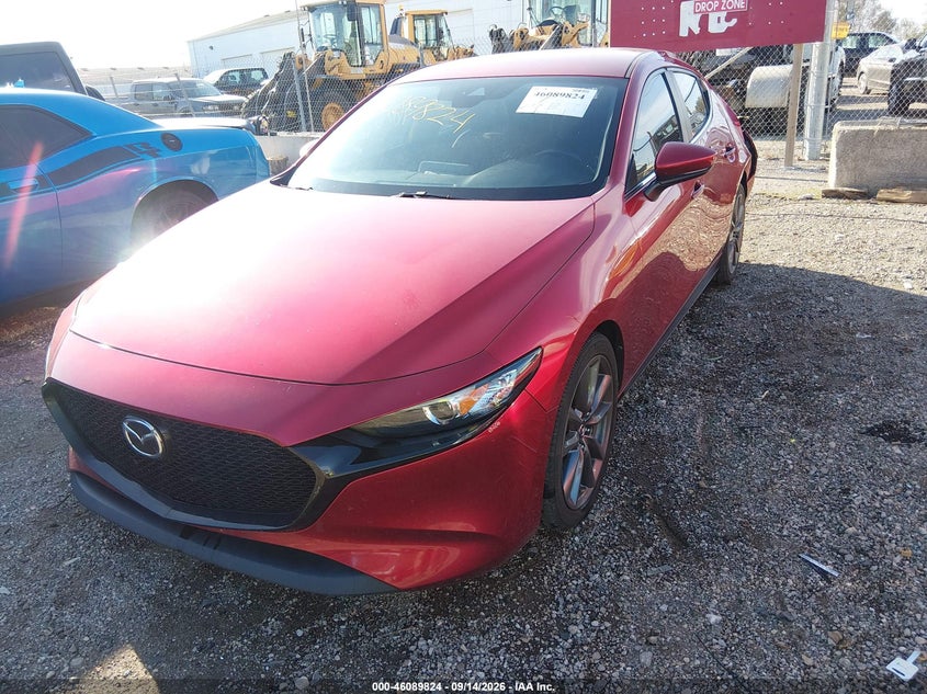 Vin: jm1bpamm4k1136054, lot: 46589431, mazda mazda3 preferred package 20192