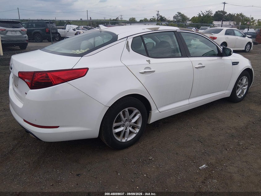 Vin: 5xxgm4a76dg232550, lot: 46589444, kia optima lx 20134