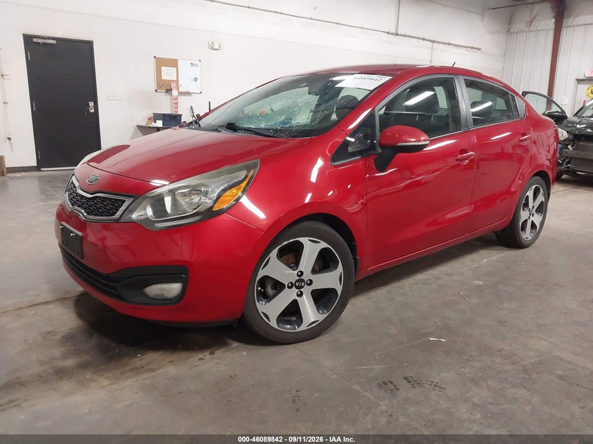Vin: knadn4a33c6059500, lot: 46589448, kia rio sx 20122