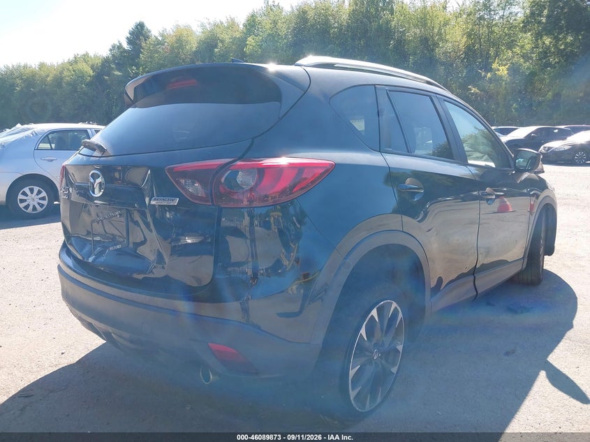 Vin: jm3ke4dy2g0604006, lot: 46589480, mazda cx-5 grand touring 20164